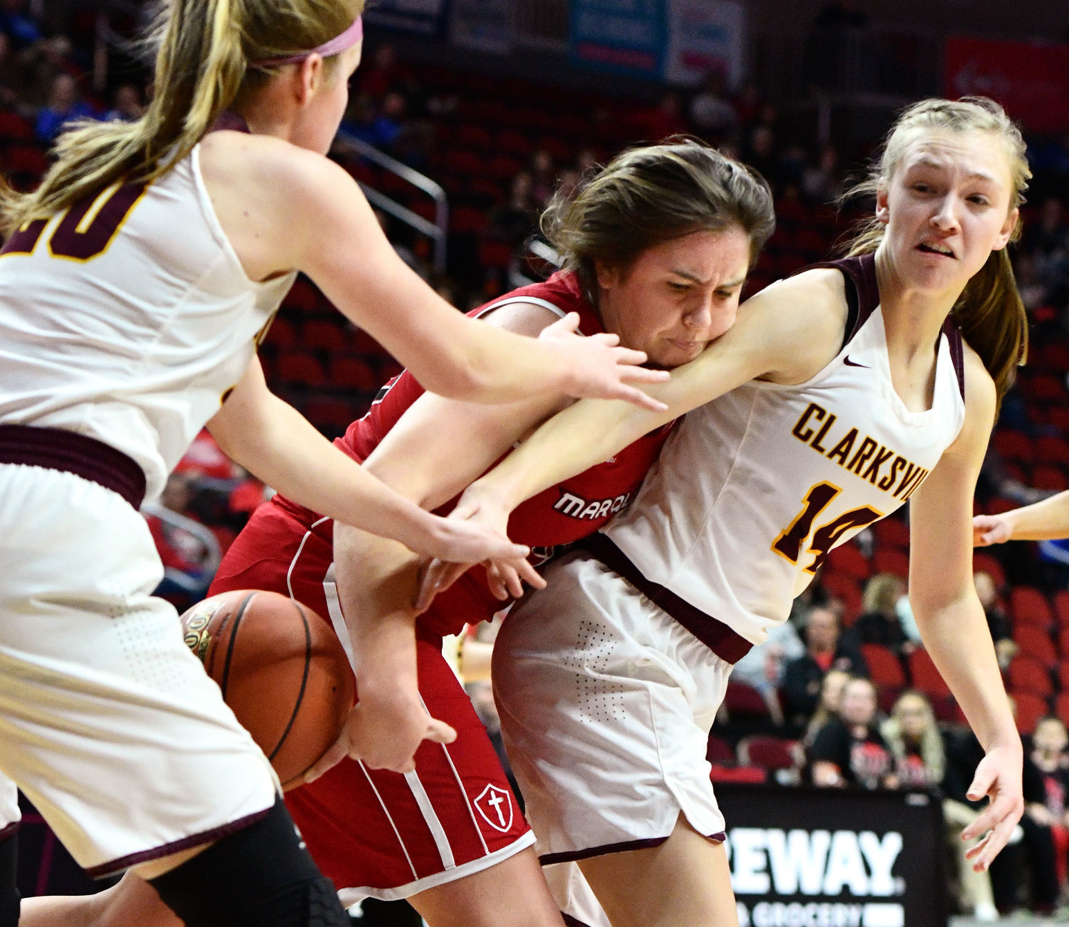Clarksville vs Marquette Catholic state basketball